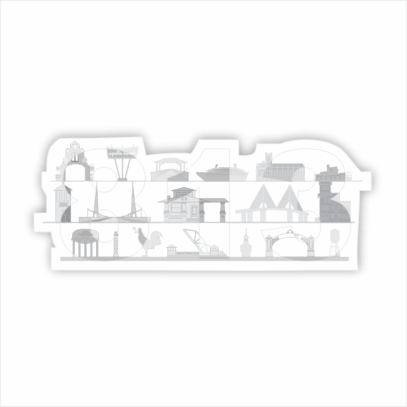 813 Die Cut Sticker