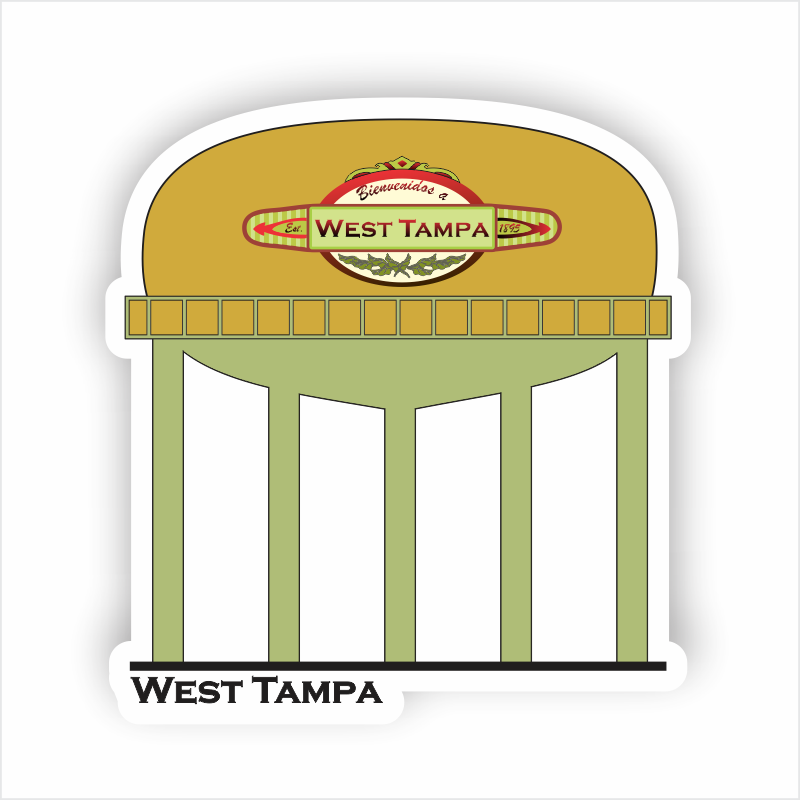 Tampa Neighborhood Stickers