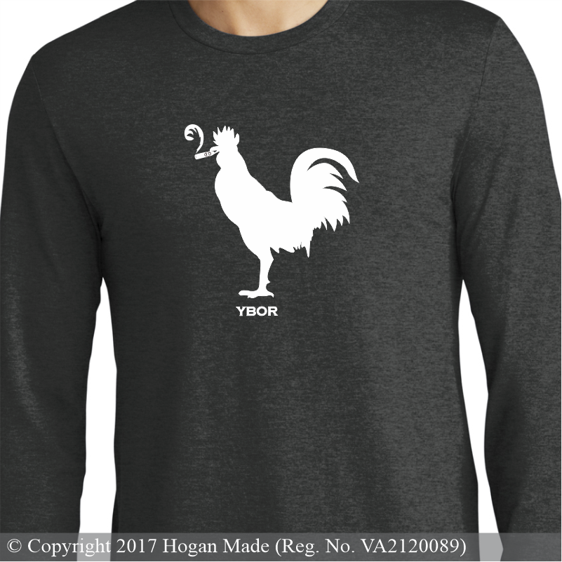 Smokin' Rooster Long Sleeve Tee