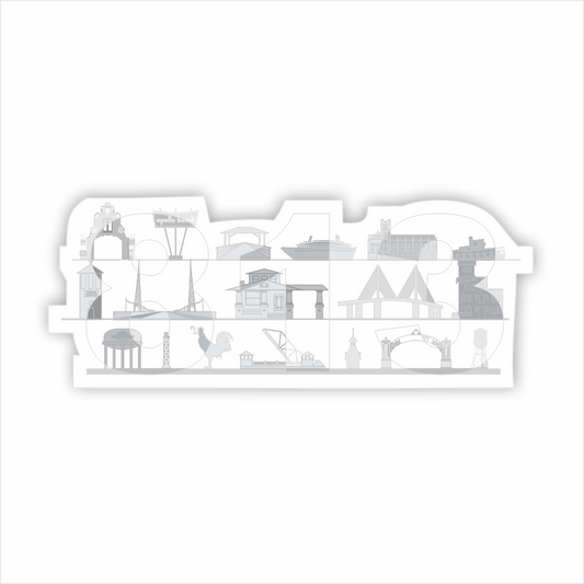 813 Die Cut Sticker