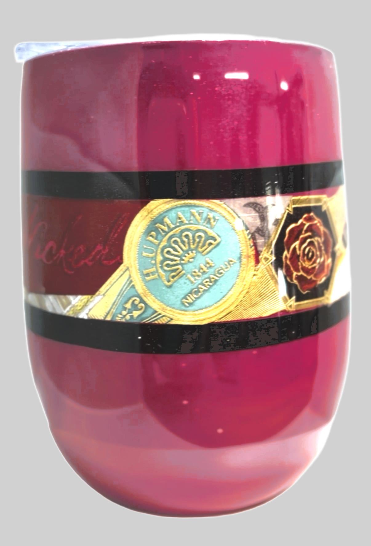 Cigar Label Resin Wine Tumbler