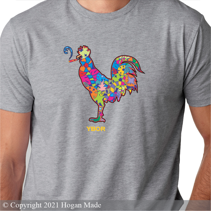 Smokin' Rooster Cuban Folk Art