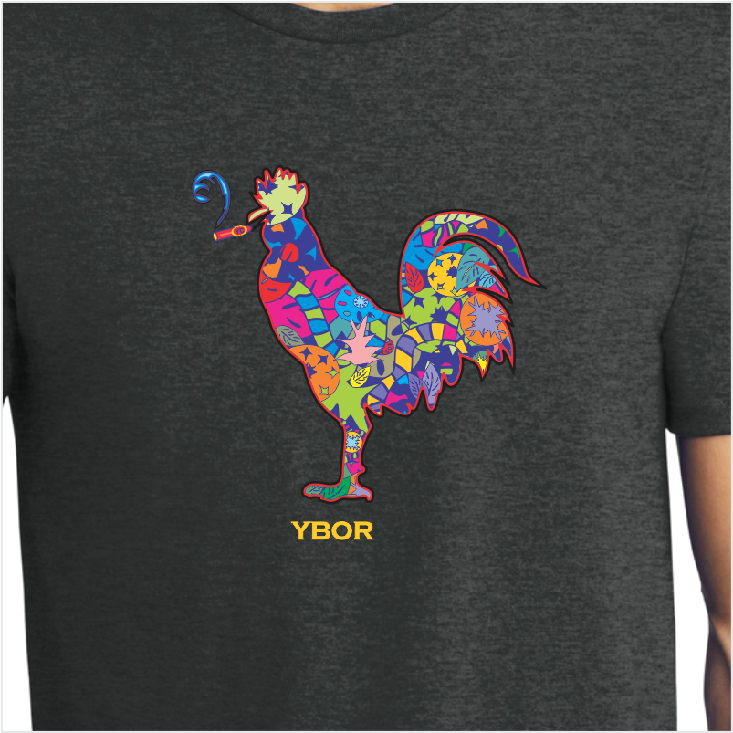 Smokin' Rooster Cuban Folk Art