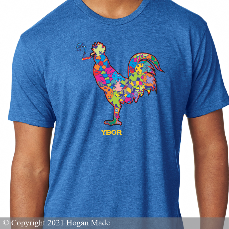 Smokin' Rooster Cuban Folk Art