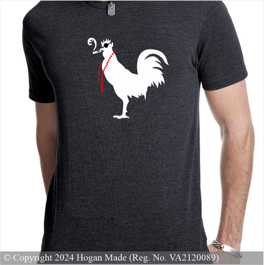 Gasparilla Smokin' Rooster Pirate Tee