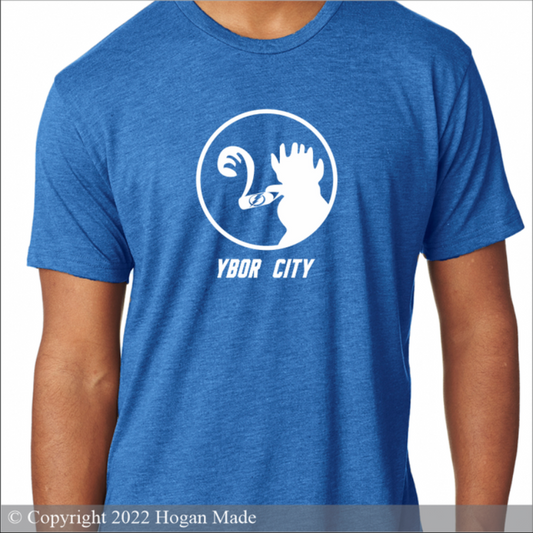 Smokin' Rooster Tee - Bolts Style