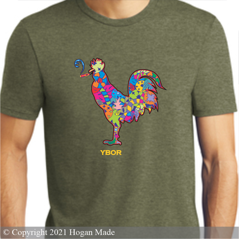 Smokin' Rooster Cuban Folk Art